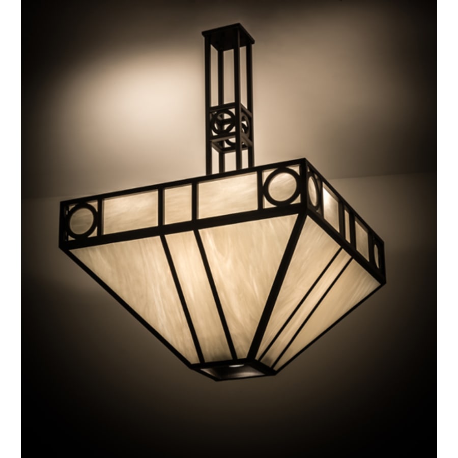 Meyda Tiffany Mission Chic 4 Light 51" Wide Pendant