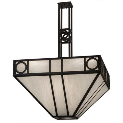 Meyda Tiffany Mission Chic 4 Light 51" Wide Pendant