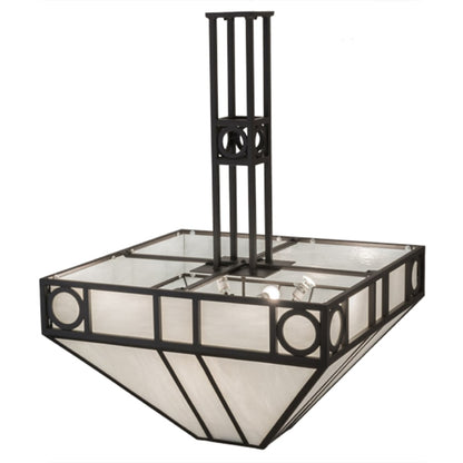 Meyda Tiffany Mission Chic 4 Light 51" Wide Pendant