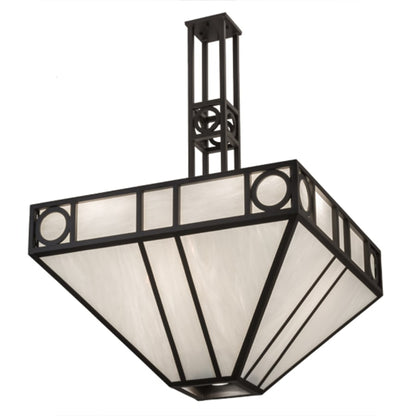 Meyda Tiffany Mission Chic 4 Light 51" Wide Pendant