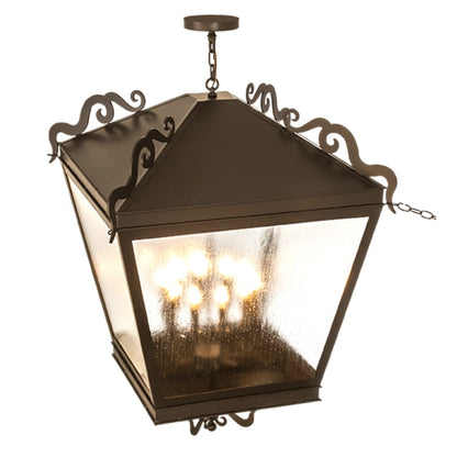 Meyda Tiffany Madeline 10 Light 45" Wide Taper Candle Pendant