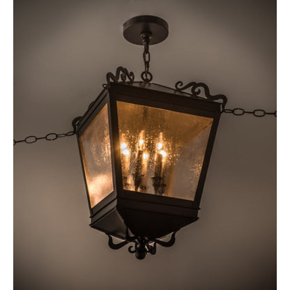 Meyda Tiffany Madeline 6 Light 23" Wide Taper Candle Pendant