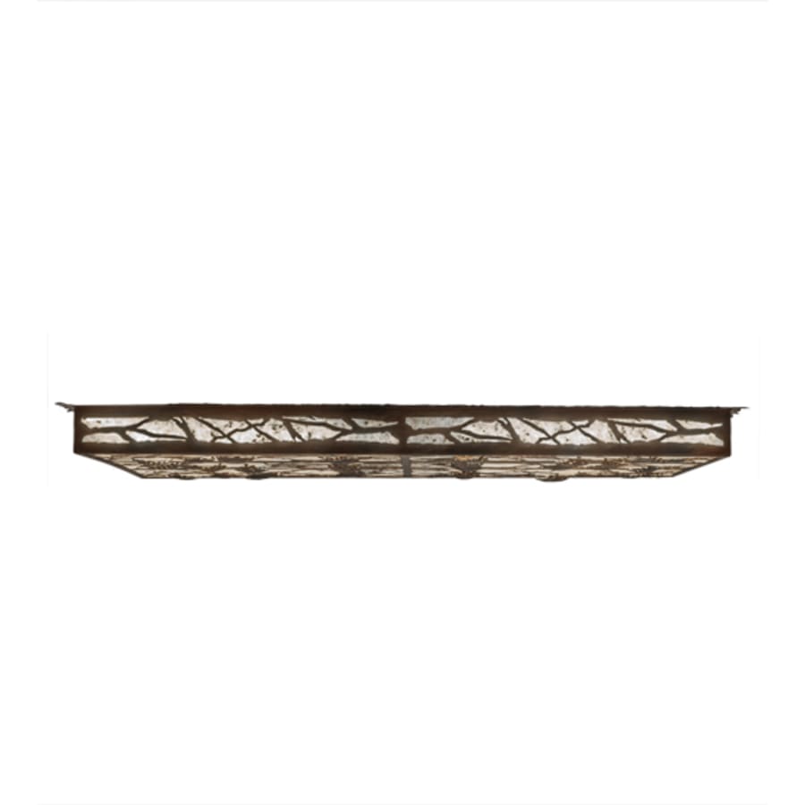 Meyda Tiffany Whispering Pines 51" Wide LED Flush Mount Ceiling Fixture