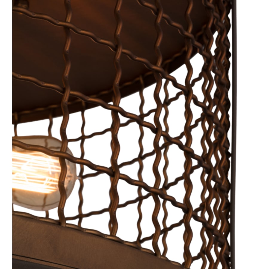 Meyda Tiffany Paloma Golpe 3 Light 24" Wide Flush Mount Drum Ceiling Fixture