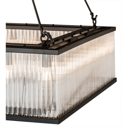 Meyda Tiffany Marquee 28 Light 60" Wide Linear Pendant