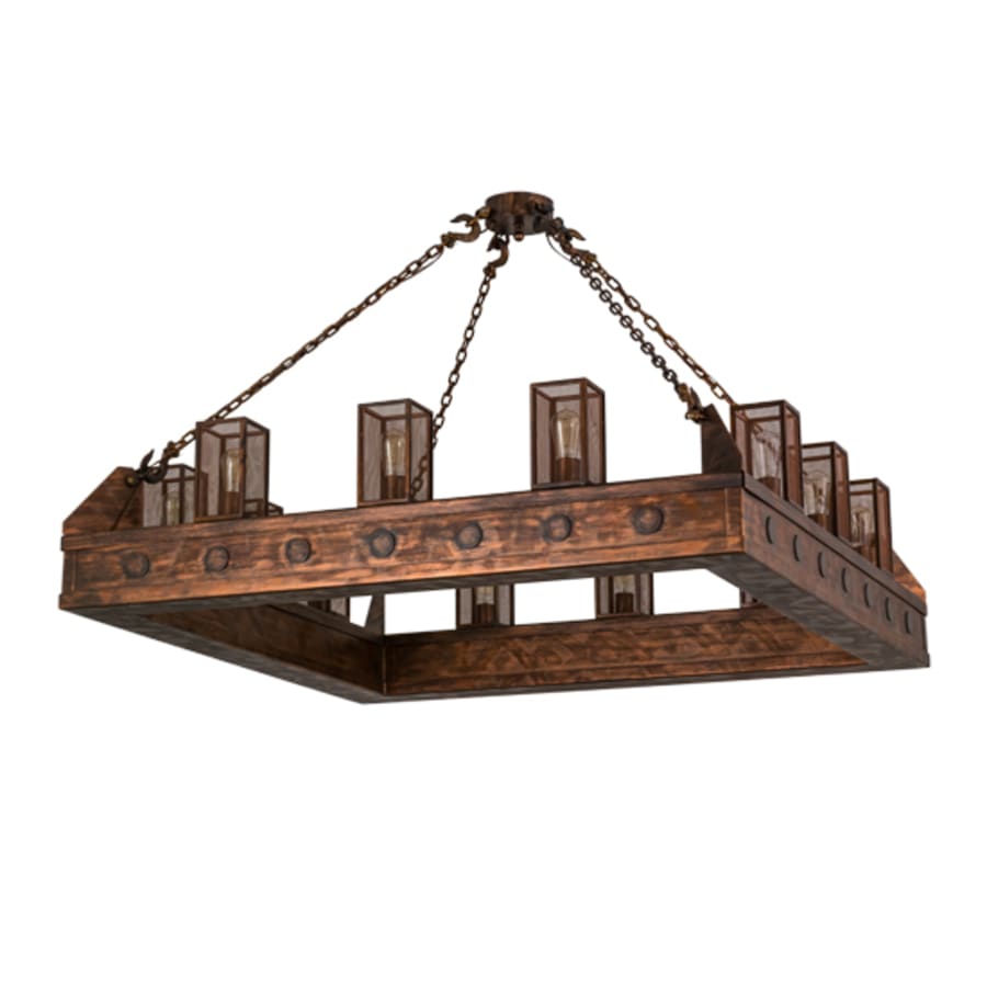 Meyda Tiffany Cassidy 12 Light 79" Wide Pendant
