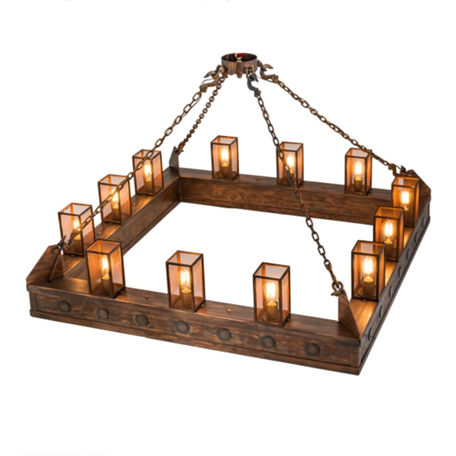 Meyda Tiffany Cassidy 12 Light 79" Wide Pendant