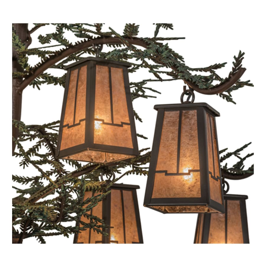 Meyda Tiffany Pine Branch Valley View 12 Light 52" Wide Chandelier