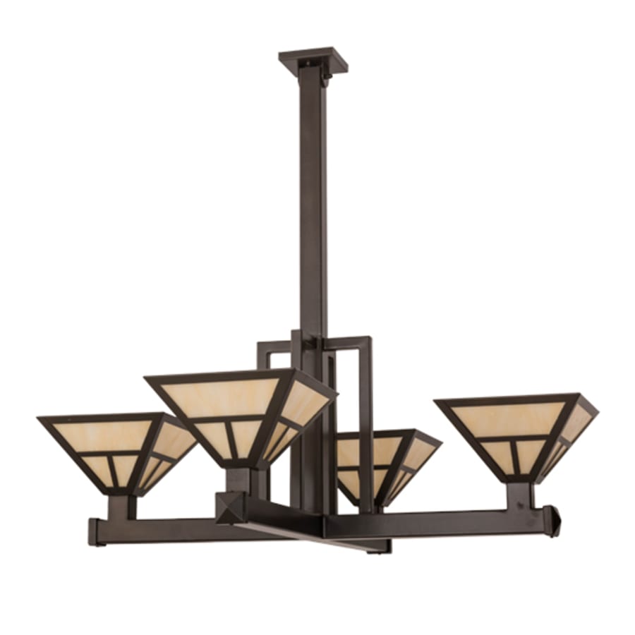 Meyda Tiffany Mission 4 Light 47" Wide Pendant