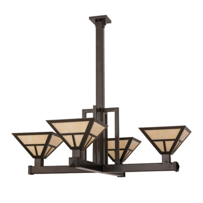 Meyda Tiffany Mission 4 Light 47" Wide Pendant