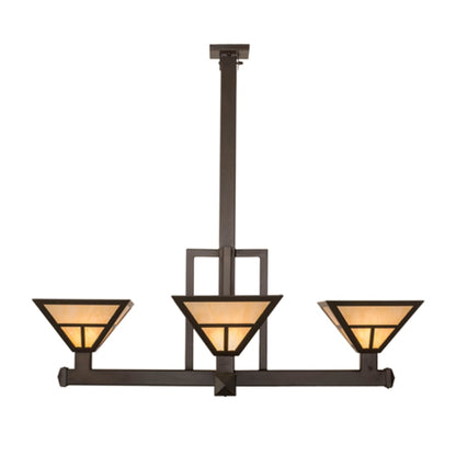 Meyda Tiffany Mission 4 Light 47" Wide Pendant