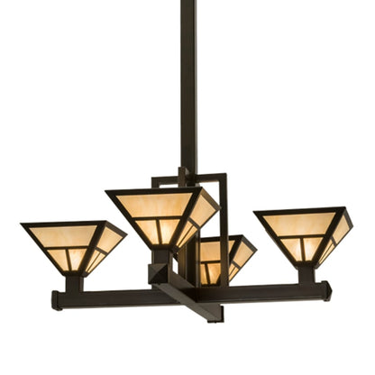 Meyda Tiffany Mission 4 Light 42" Wide Pendant