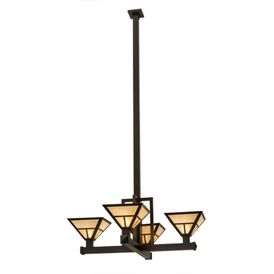 Meyda Tiffany Mission 4 Light 42" Wide Pendant