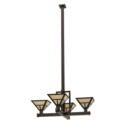Meyda Tiffany Mission 4 Light 42" Wide Pendant