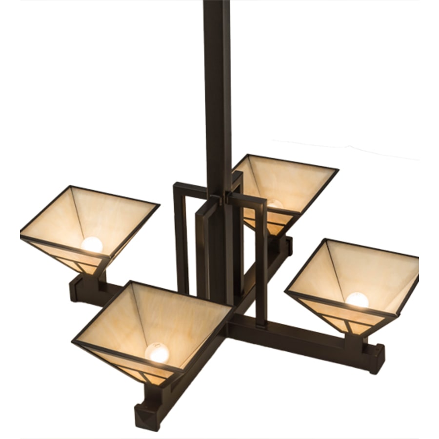 Meyda Tiffany Mission 4 Light 42" Wide Pendant