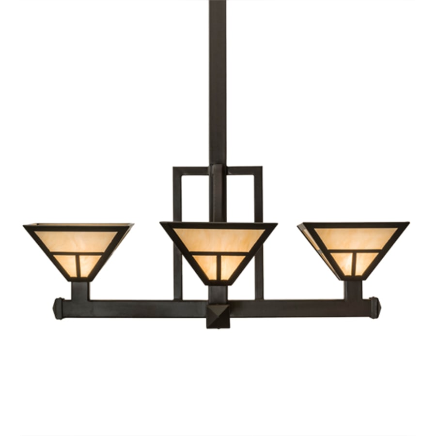 Meyda Tiffany Mission 4 Light 42" Wide Pendant