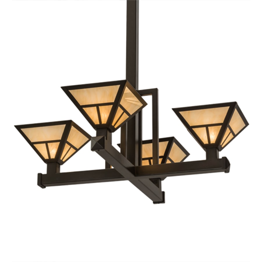 Meyda Tiffany Mission 4 Light 42" Wide Pendant
