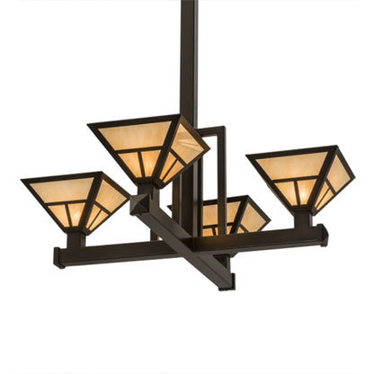 Meyda Tiffany Mission 4 Light 42" Wide Pendant