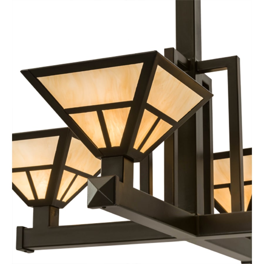 Meyda Tiffany Mission 4 Light 42" Wide Pendant