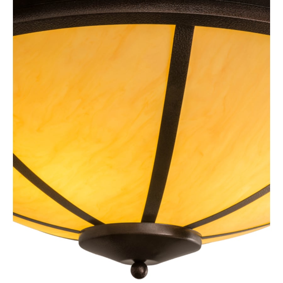 Meyda Tiffany Commerce 4 Light 32" Wide Pendant - Copper Vein Finish - GU24 Bulb Base