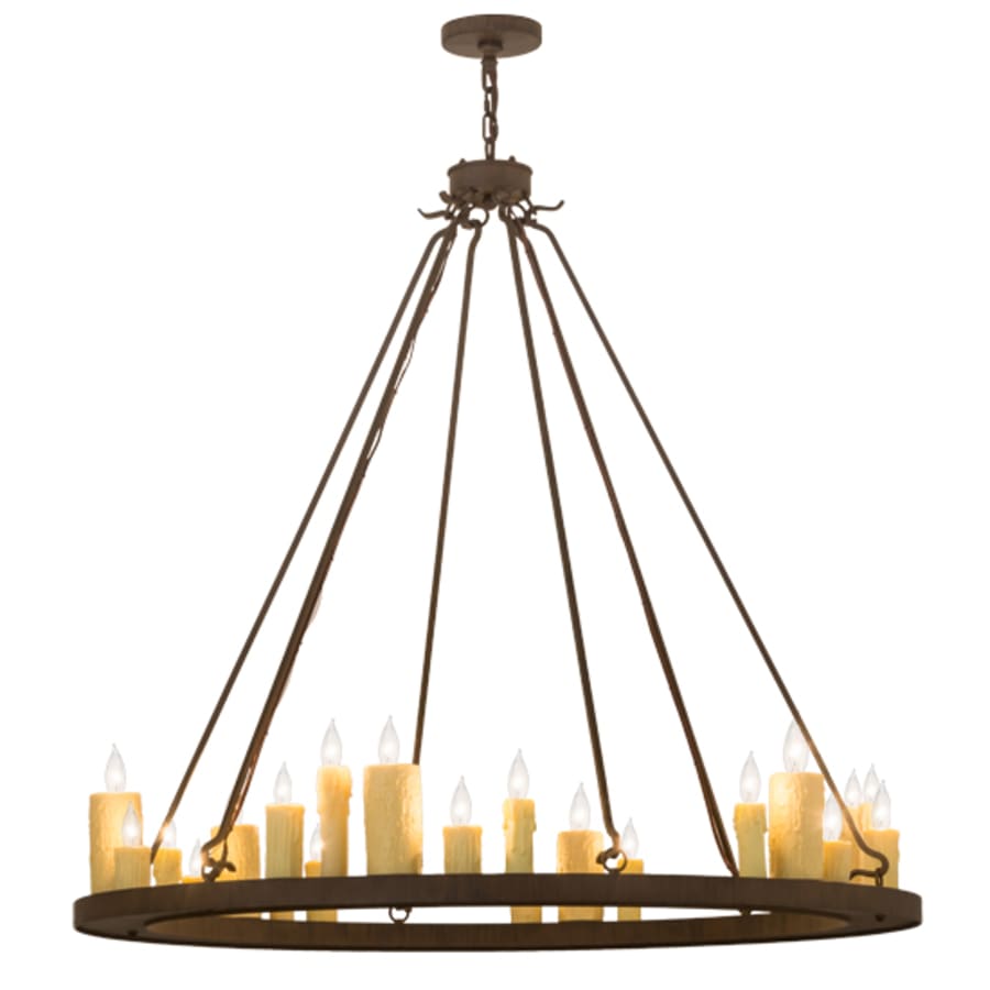 Meyda Tiffany Deina 24 Light 49" Wide Taper Candle Ring Chandelier