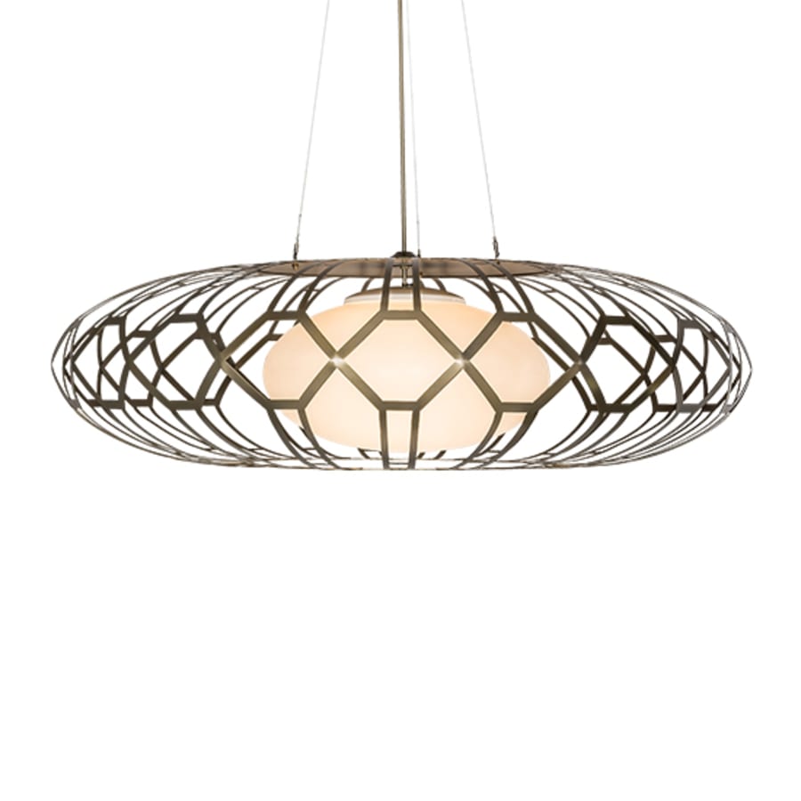 Meyda Tiffany Margo Mizner 3 Light 60" Wide Suspension Pendant