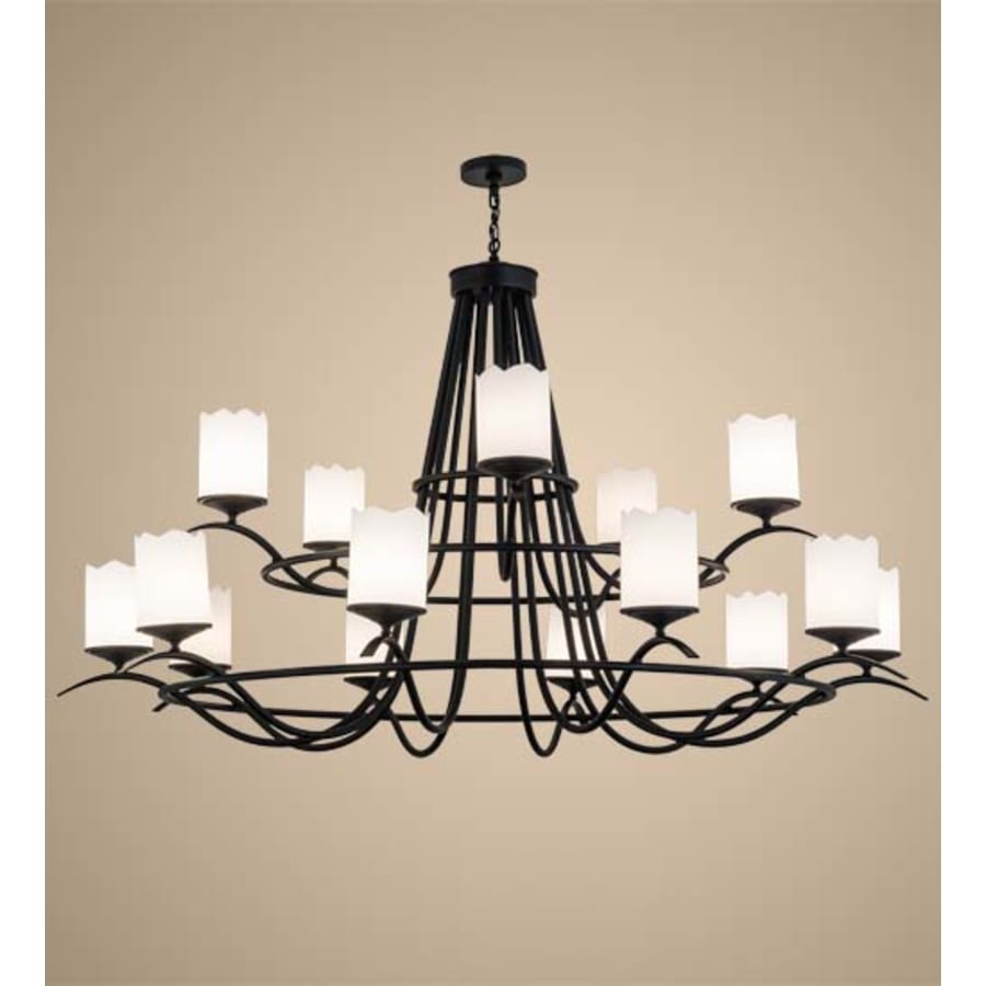 Meyda Tiffany Octavia 15 Light 78" Wide Ring Chandelier