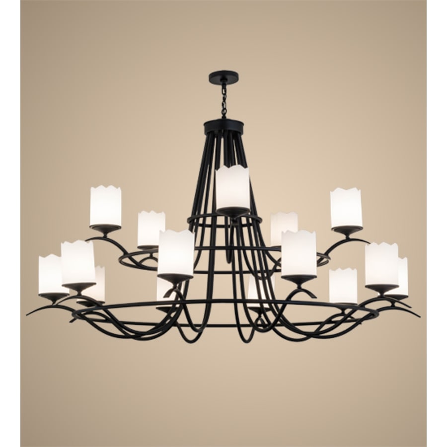 Meyda Tiffany Octavia 15 Light 78" Wide Ring Chandelier