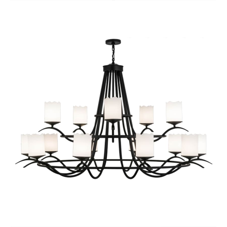 Meyda Tiffany Octavia 15 Light 78" Wide Ring Chandelier