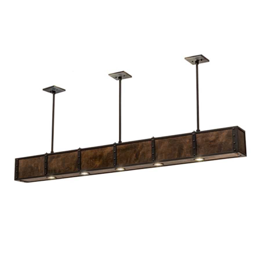 Meyda Tiffany Giradeau 9 Light 72" Wide Linear Pendant