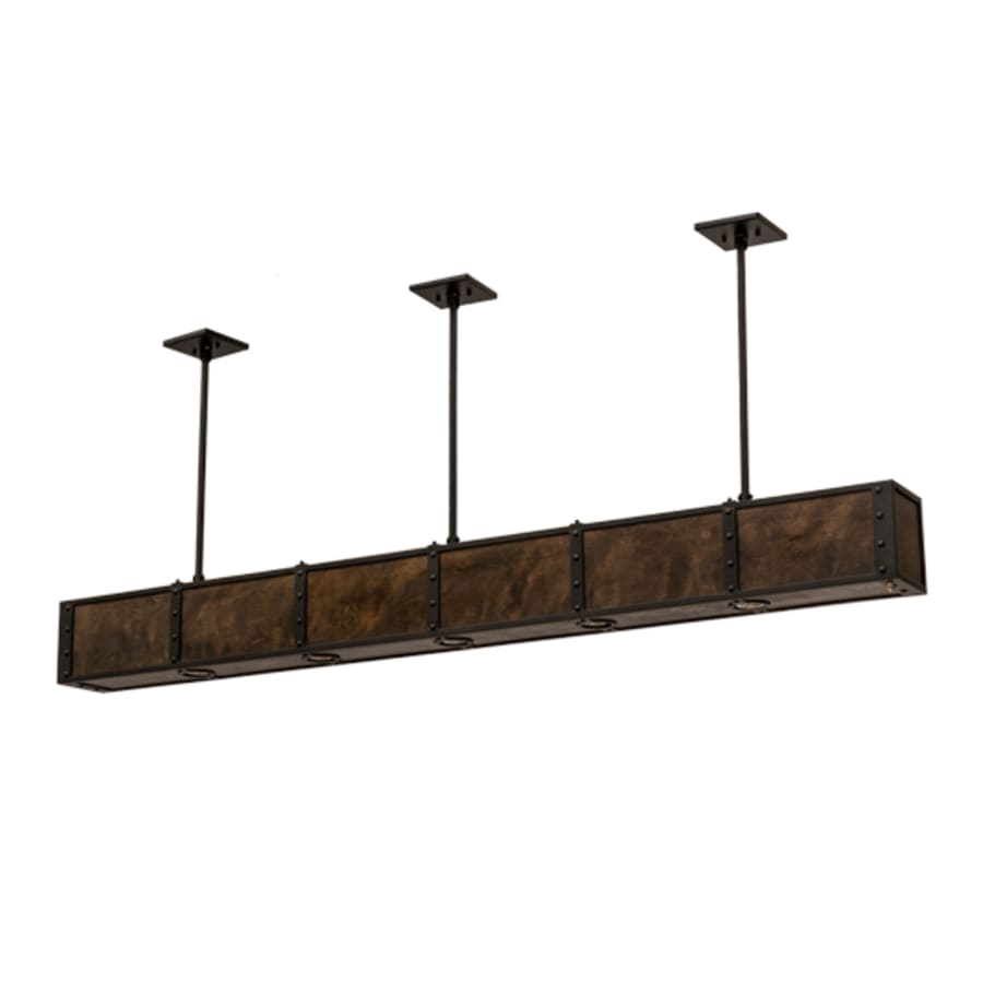 Meyda Tiffany Giradeau 9 Light 72" Wide Linear Pendant