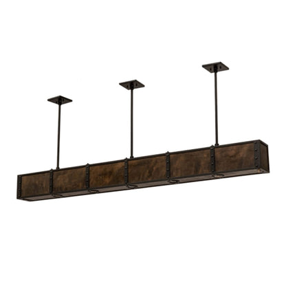 Meyda Tiffany Giradeau 9 Light 72" Wide Linear Pendant