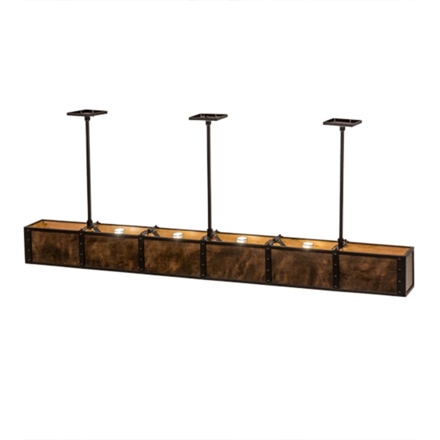 Meyda Tiffany Giradeau 9 Light 72" Wide Linear Pendant