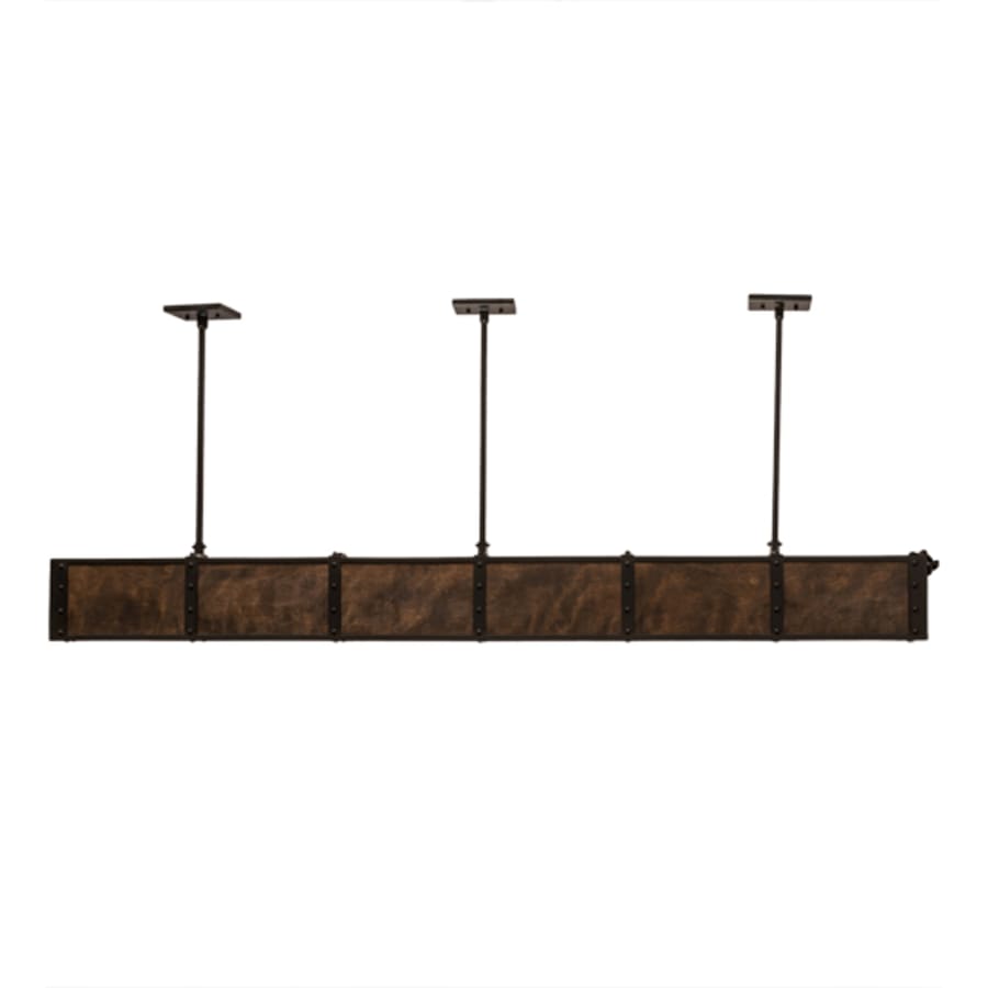 Meyda Tiffany Giradeau 9 Light 72" Wide Linear Pendant
