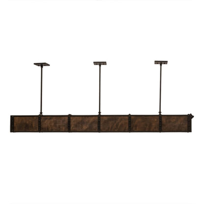 Meyda Tiffany Giradeau 9 Light 72" Wide Linear Pendant