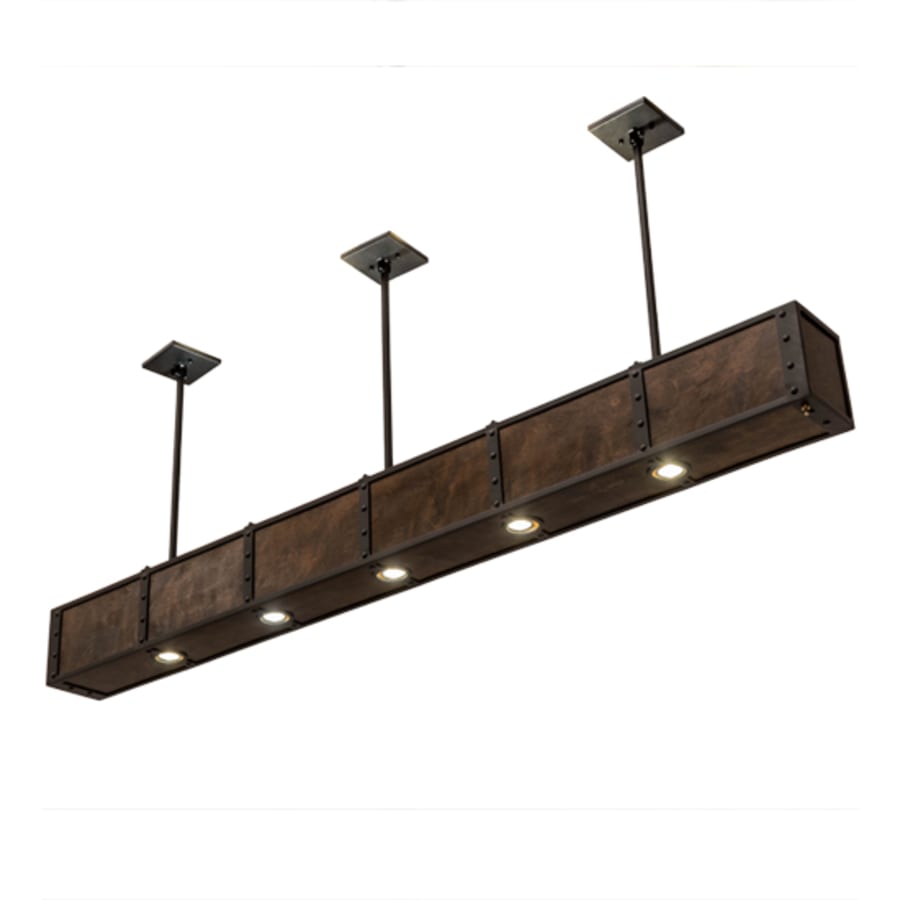 Meyda Tiffany Giradeau 9 Light 72" Wide Linear Pendant
