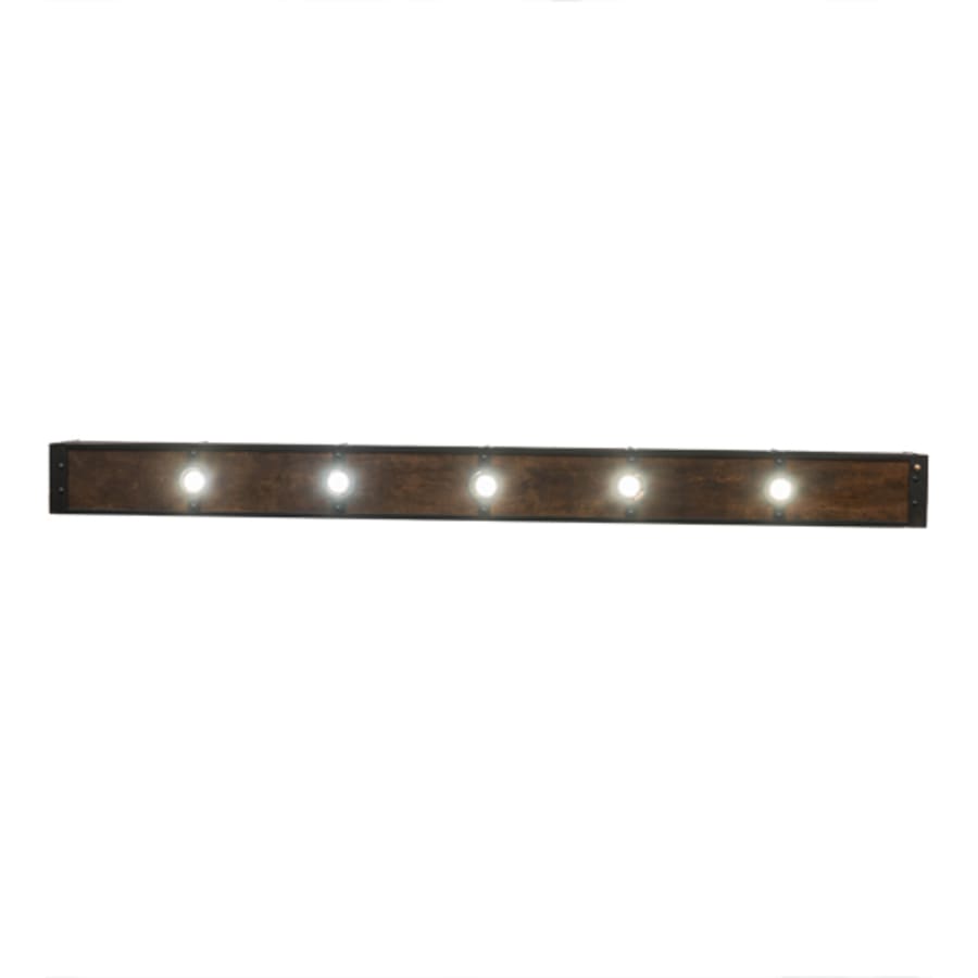 Meyda Tiffany Giradeau 9 Light 72" Wide Linear Pendant