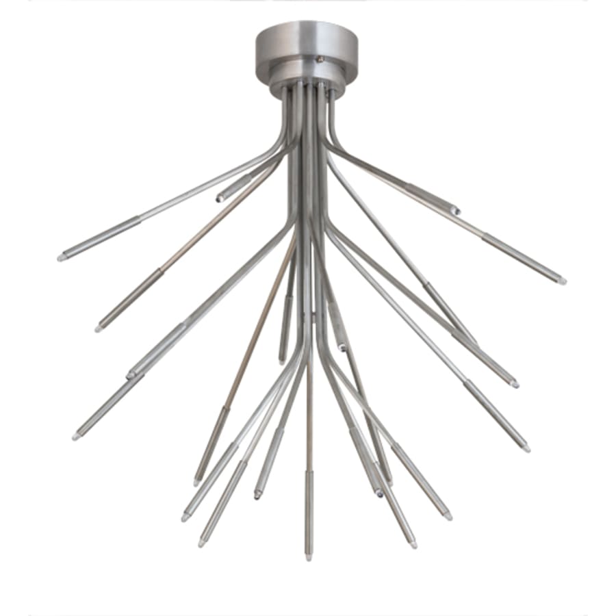 Meyda Tiffany Galassia 21 Light 28" Wide Semi-Flush Ceiling Fixture