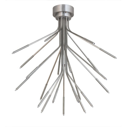 Meyda Tiffany Galassia 21 Light 28" Wide Semi-Flush Ceiling Fixture