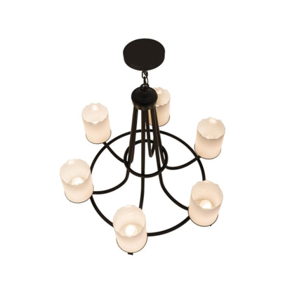 Meyda Tiffany Octavia 6 Light 37" Wide Ring Chandelier