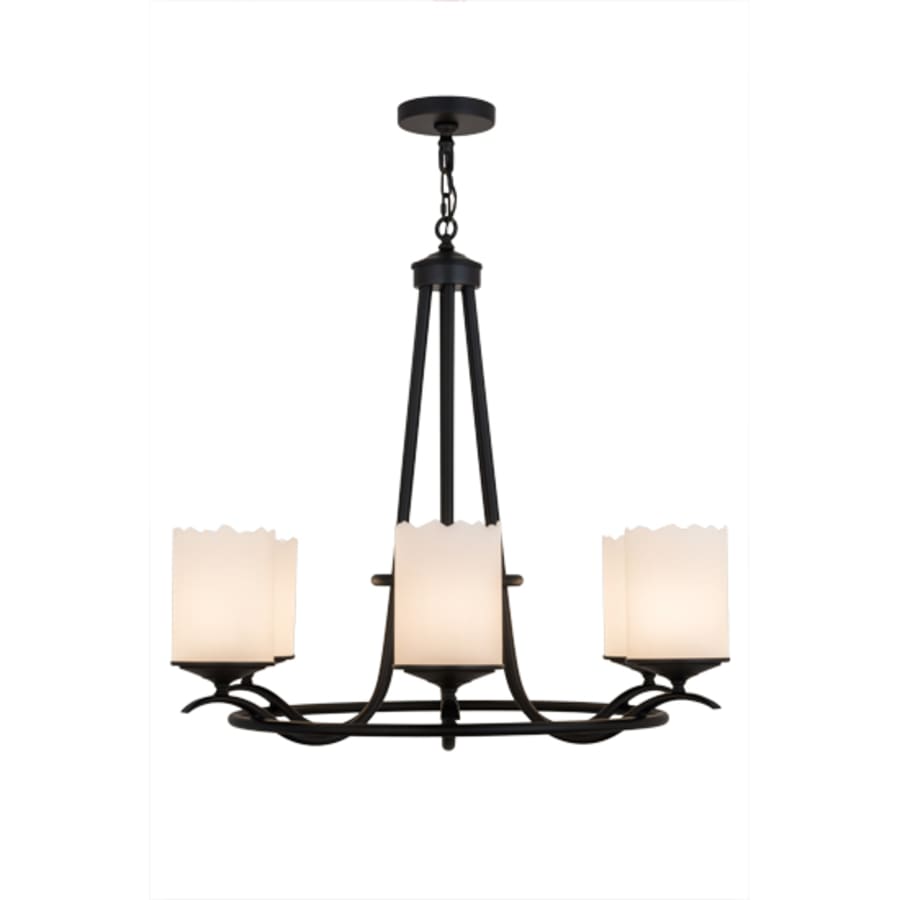 Meyda Tiffany Octavia 6 Light 37" Wide Ring Chandelier