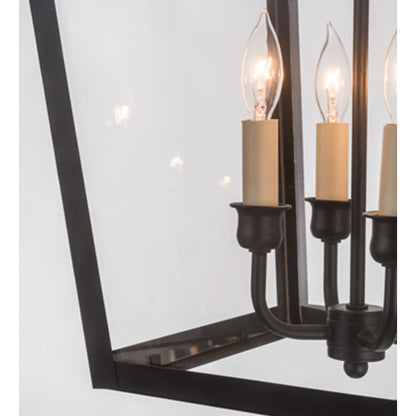Meyda Tiffany Arkley 4 Light 26" Wide Taper Candle Pendant