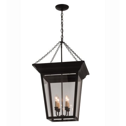 Meyda Tiffany Arkley 4 Light 26" Wide Taper Candle Pendant