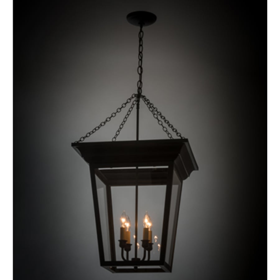 Meyda Tiffany Arkley 4 Light 26" Wide Taper Candle Pendant