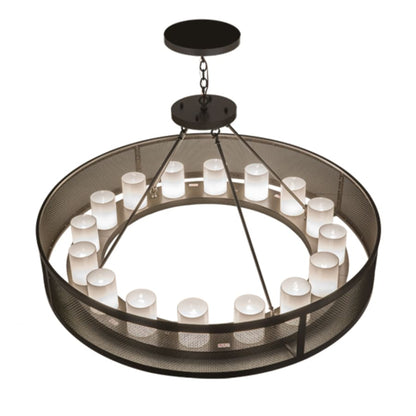 Meyda Tiffany Loxley 16 Light 56" Wide Ring Chandelier