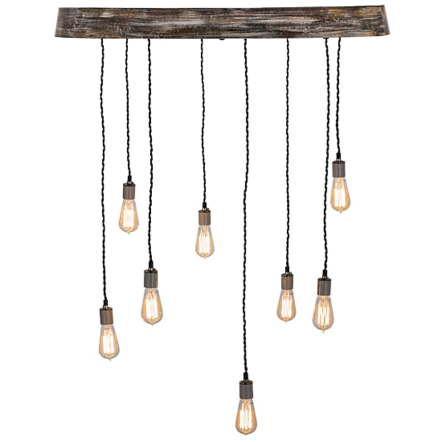 Meyda Tiffany Alva Grange 8 Light 36" Wide Multi Light Pendant