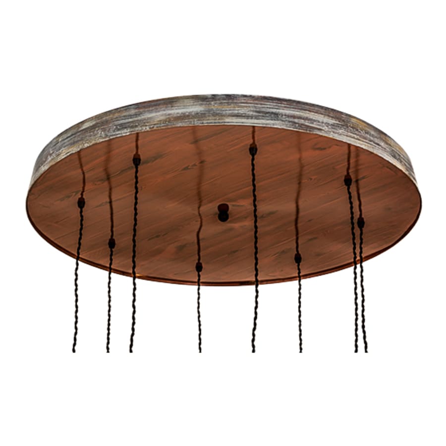 Meyda Tiffany Alva Grange 8 Light 36" Wide Multi Light Pendant