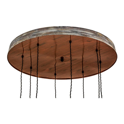 Meyda Tiffany Alva Grange 8 Light 36" Wide Multi Light Pendant