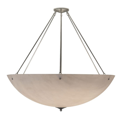Meyda Tiffany Madison 8 Light 48" Wide Semi-Flush Bowl Ceiling Fixture - Nickel Finish