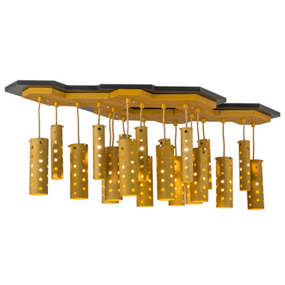 Meyda Tiffany Emmentaler 25 Light 28" Wide Abstract Multi Light Pendant